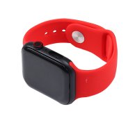 Silicone Watch Band for for Apple Watch 42/44/45/46 mm S/M Red