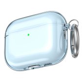 AhaStyle Transparent TPU Case for Airpods Pro 3 Blue