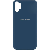 Silicone case for Samsung Note 10+ (Full Protection) Blue