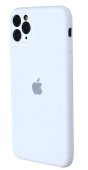 Silicone Case for iPhone 12 Pro Max White  (With Camera Lens Protection)