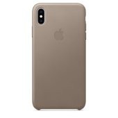 Apple Leather Case 1:1 for iPhone X/Xs Taupe
