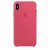 Apple Silicone Case 1:1 for iPhone Xs Max Hibiscus