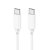 Choetech USB-C to USB-C PVC cable (2m) White