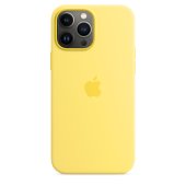 Apple Silicone Case 1:1 for iPhone 13 Pro with MagSafe Lemon Zest