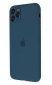 Apple Silicone Case for iPhone 11 Pro Max Cosmos Blue (With Camera Lens Protection)