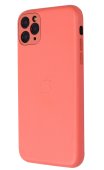 PU Leather Case for iPhone 11 Pro Max Orange (With Camera Lens Protection)