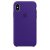 Apple Silicone Case 1:1 for iPhone X Ultra Violet