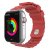 AhaStyle Premium Rugged Silicone Band for Apple Watch 42/44/45/46 mm Dark Red