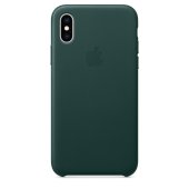 Apple Leather Case 1:1 for iPhone Xs Max Forest Green