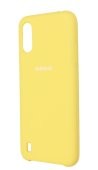 Silicone case for Samsung  A01 Yellow 4