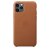 Apple Leather Case 1:1 for iPhone 11 Pro Saddle Brown