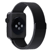 Milanese Loop for Apple Watch 38/40/41/42 mm (2024) Black Milanese Loop for Apple Watch 38/40/41/42 mm (2024) Black