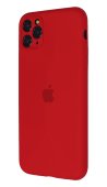 Apple Silicone Case for iPhone 11 Pro China Red (With Camera Lens Protection)