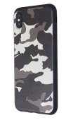 Camouflage TPU Case for iPhone X/Xs Brown
