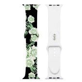 Painted Silicone Watch Band for Apple Watch 42/44/45/46/49 mm S/M 13