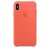 Apple Silicone Case 1:1 for iPhone Xs Max Nectarine