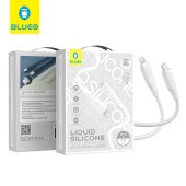 Blueo Liquid Silicone USB-C to Lightning Cable White