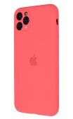 Apple Silicone Case for iPhone 11 Pro Max Watermelon Pink (With Camera Lens Protection)