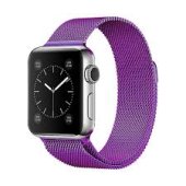 Milanese Loop for Apple Watch 42/44/45/46/49 mm Purple
