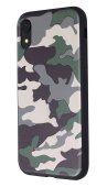 Camouflage TPU Case for iPhone Xr Green