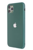 Glass+TPU Case for iPhone 11 Pro Max Forest Green