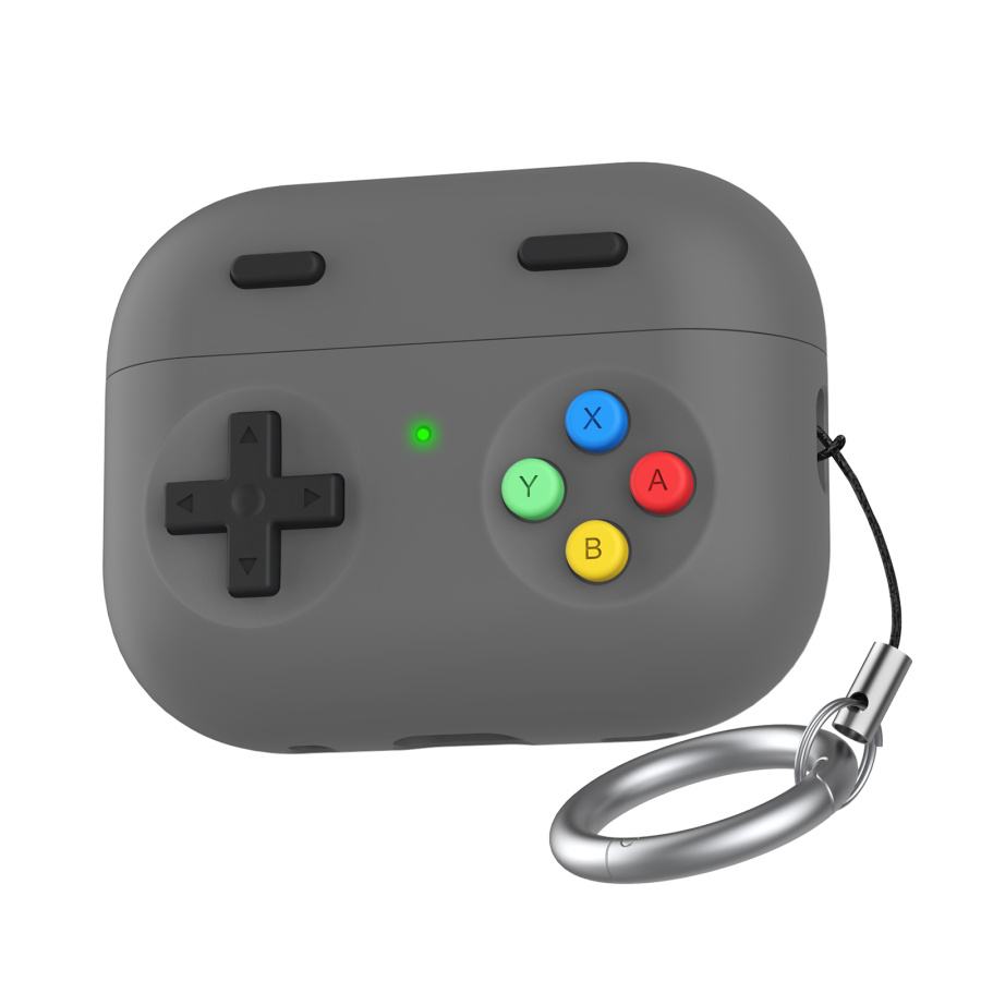 AhaStyle Game Machine Silicone Case for Airpods Pro 3 Dark Grey