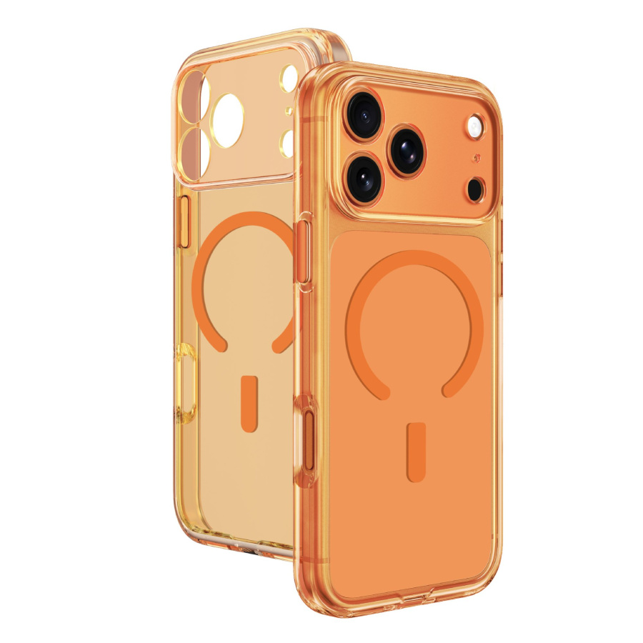 AmazingThing Minimal MagLens Case for iPhone 17 Pro with MagSafe Orange