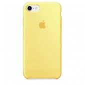 Apple Silicone Case 1:1 for iPhone 8 Yellow