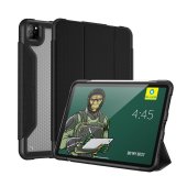 Blueo Drop Resistance Case with Leather Sheath for iPad Pro 11'' (2020/2021/2022) Black