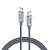 Choetech PD100W USB-C to USB-C Nylon Cable (1.8m) Black