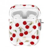 Kingxbar Orchard Series Case with Swarovski Crystals for Airpods Cherry