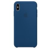 Apple Silicone Case 1:1 for iPhone Xs Max Blue Horizon