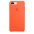 Apple Silicone Case 1:1 for iPhone 8 Plus Spicy Orange