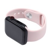 Silicone Watch Band for for Apple Watch 42/44/45/46/49 mm S/M Pink Sand