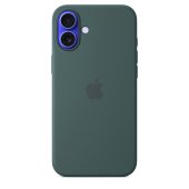 Apple Silicone Case 1:1 for iPhone 16 Plus with MagSafe Lake Green