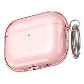 AhaStyle Transparent TPU Case for Airpods Pro 3 Pink