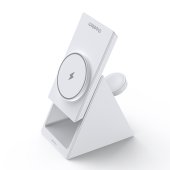 Choetech 3 in 1 Desktop Charger Stand White