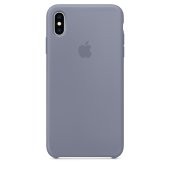 Apple Silicone Case 1:1 for iPhone Xr Lavender Gray
