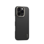Blueo Air Aramid Fiber Phone Case (600D) for iPhone 16 Pro with MagSafe Black