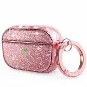 AhaStyle Twinkle Glitter Protection Case for AirPods Pro Pink