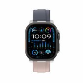 AmazingThing Chrono Band for Apple Watch 42/44/45/46/49 mm Iron Misty Rose/Iron Grey