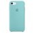 Apple Silicone Case 1:1 for iPhone 8 Sea Blue