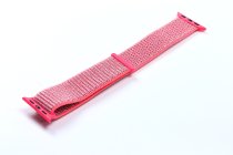 Nylon Sport Loop Band for Apple Watch 42/44/45 mm Hot Pink
