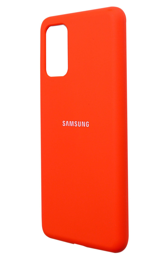 Silicone Case for Samsung S20+ (Full Protection) Orange