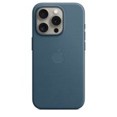 Apple FineWoven Case 1:1 for iPhone 15 Pro with MagSafe Pacific Blue