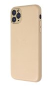 Apple PU Leather Case for iPhone 11 Pro Max Gold (With Camera Lens Protection)
