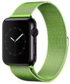 Milanese Loop for Apple Watch 38/40/41/42 mm (2024) Green Milanese Loop for Apple Watch 38/40/41/42 mm (2024) Green