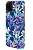 Kingxbar Flower Case with Swarovski Crystals for iPhone 11 Pro Tulip