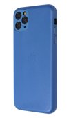 PU Leather Case for iPhone 11 Pro Dark Blue (With Camera Lens Protection)