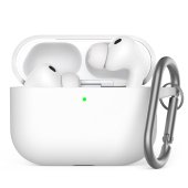 AhaStyle Colorful Silicone Case for Airpods Pro 3 White